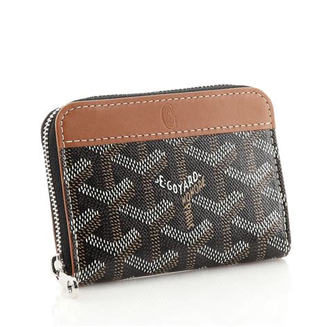 goyard wallet mens custom|goyard zipper wallet.